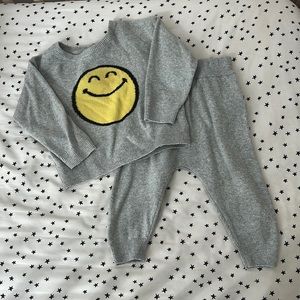 Gender Neutral Gap Sweater Outfit Set [12-18m]